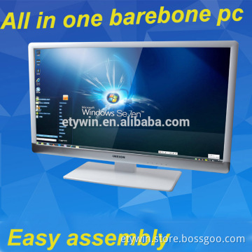 All in one pc,New inventions DIY all in one pc case AIO pc case with 23.6inch LED monitor easy assembly gaming computer